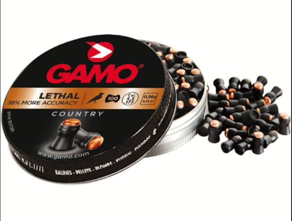 Gamo Pellets 4.5mm Lethal (100) Lead Fre