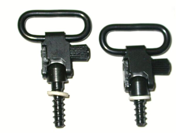 Pair 1" Qd Wood Screw Swivel (short Long) Swivels