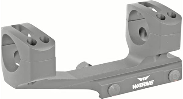 Warne Base 1p Skel Mount 30mm Gen 2 Grey