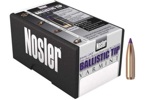 Nosler p 224 55gr ballistic tip 1000