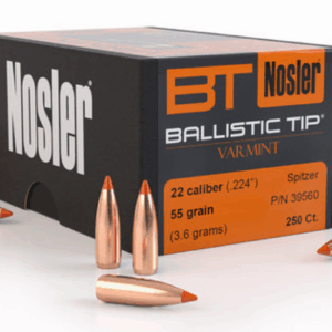 Nosler p 308 165gr ballistic tip (50)