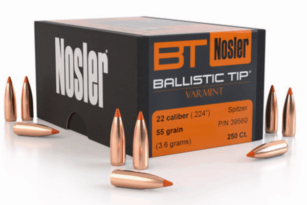 Nosler p 308 165gr ballistic tip (50)