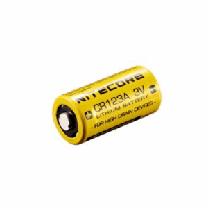 Nitecore batt cr123 1600mah n/rech