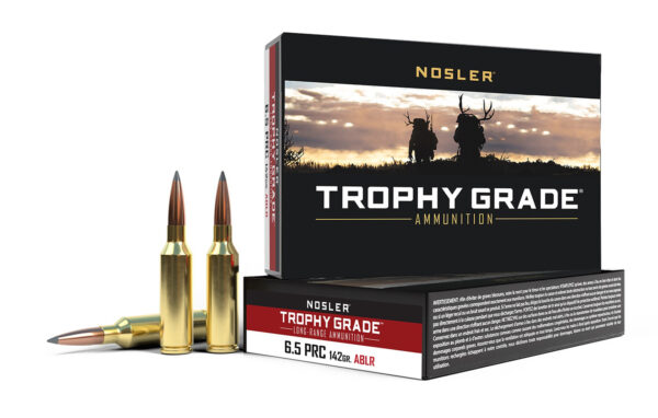 Nosler ammo 6.5 prc 142gr ablr (20)