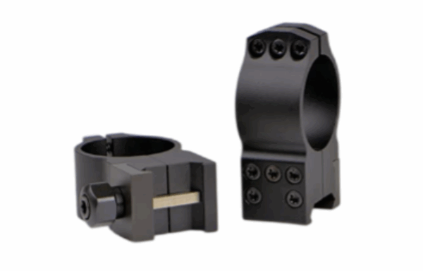 Warne ringset 30mm high tactical mat 615m