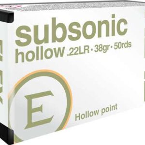 Eley 22lr sub sonic hp 38gr 1040 fps