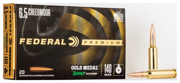 Federal 6.5creed 140gr g/m sierra m/king (20)