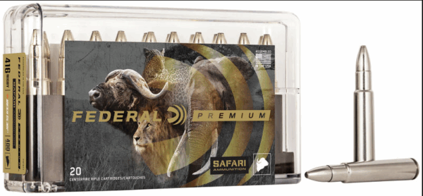 Federal 416 rigby 400gr trophy bear claw