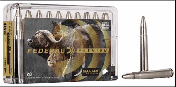 Federal 416 rem 400gr trophy bear