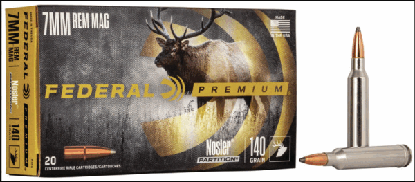 Federal 7x57 140gr nosler part