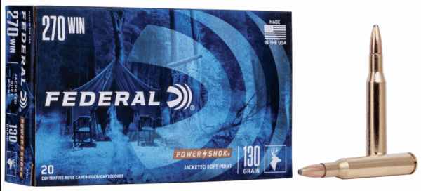 Federal 270 130gr power shock (20)