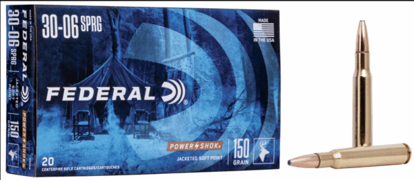 Federal 30-06 125gr power shock