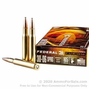 Federal 30-06 165gr fusion