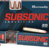 Hornady amm 300 black out 190gr sub-x (20)