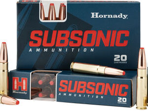 Hornady amm 300 black out 190gr sub-x (20)