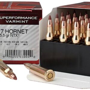 Hornady amm 17 hornet 15.5gr ntx spf (25)