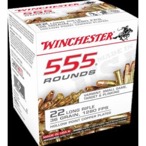 Win amm 22 lr 36gr copper pl hp (555)