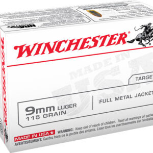 Win amm 9mmp 115 gr fmj value pack 100