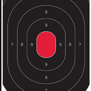 Bc target d/bird silh oval 12x18 (1 sheet)