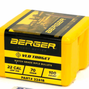 Berger bul 22 70gr vld target