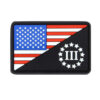 Condor pvc 3% us flag patch - rugged morale badge