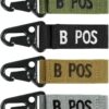 Condor blood type key chain coyote brown b positive
