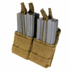 Condor pouch m4 dbl stack cyote brn