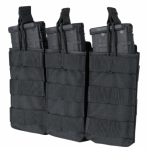 Condor pouch trple m4/16 open top blk