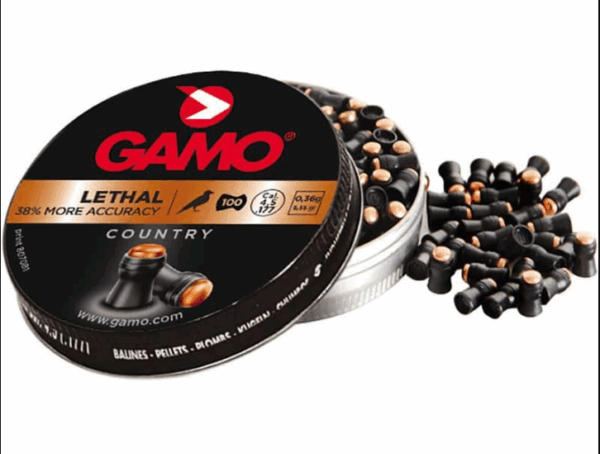 Gamo pellets 4.5mm lethal (100) lead fre