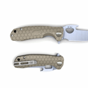 Honey badger knife  tanto l/r med tan