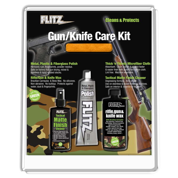 Flitz gun knife care kit