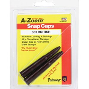 A-zoom 303 brit snap caps (2pk)