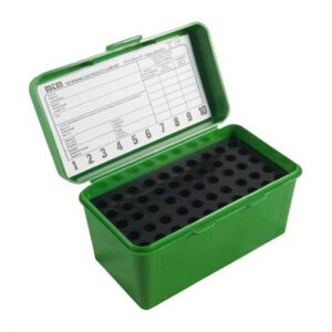 Mtm h50-rs-10 rifle ammo box - green