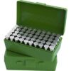 Mtm ammo box 50 rounds .44 mag green