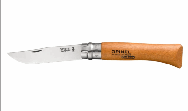 Opinel no 8 carbon blister