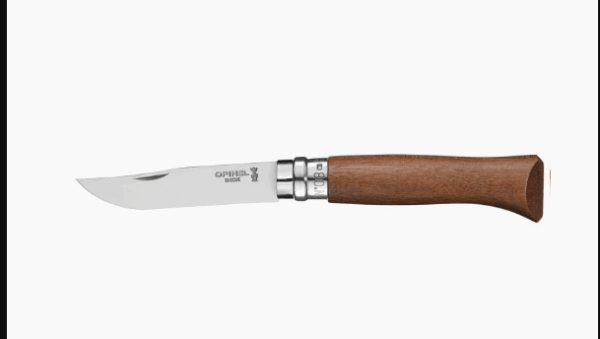 Opinel no 8 carbon steel - walnut