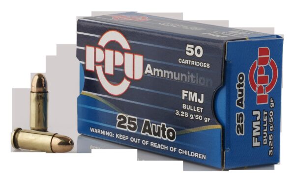 Prvi ammo 25 auto fmj 50gr (50)
