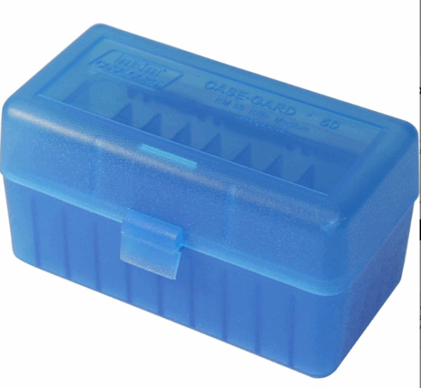 Ram ammo box small 50 blue