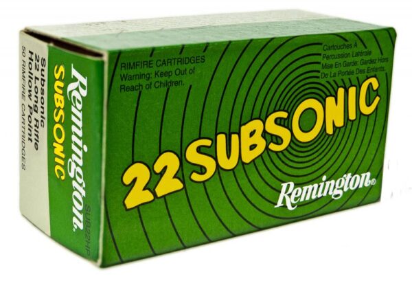 Remington amm 22lr sub sonic