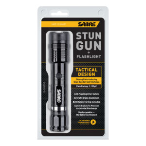 Sabre stun gun w/flashlight 1.139