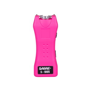 Sabre stun gun mini w/holster pink