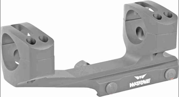 Warne base 1p skel mount 30mm gen 2 grey
