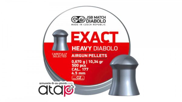 Jsb pellet.177/4.52mm 10.34gr heavy (500)