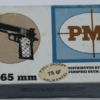 Pmp rnd pck 7.65 acp fmj 75gr (25)
