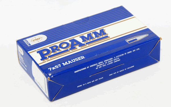 Pro amm rnd pck 7x57mm maus p/a 170gr