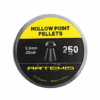 Artemis pellet ammo 5.5mm 250ct hollow