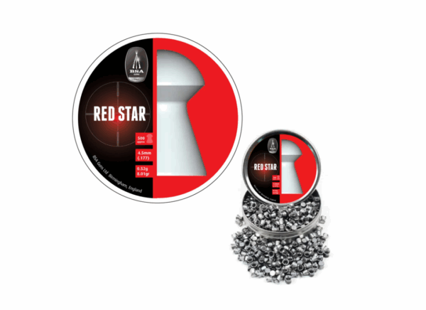 Bsa pellets red star 4.5