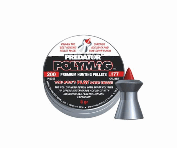 Jsb Pellets.177 4.5 8gr Poly Preda 200p