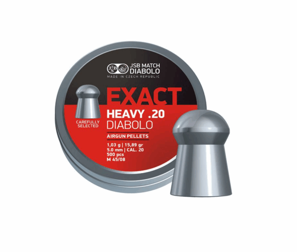 Jsb pellet 5.0 (15.89gr) exact heavy /500