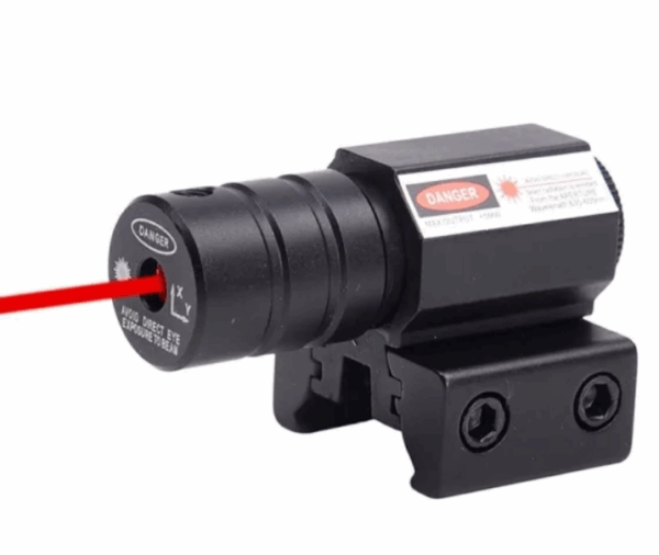 At laser sight laser dot